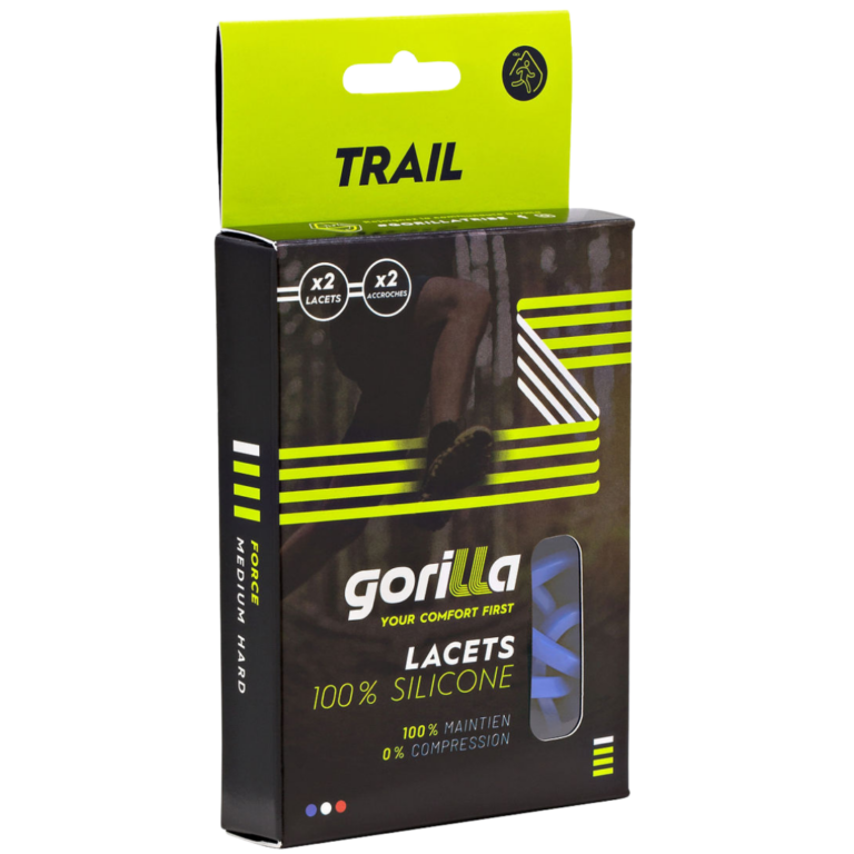 Lacets trail en silicone | Gorilla Tribe