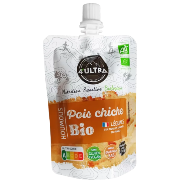 Purée salée bio Pois Chiche - 4ULTRA-muntanya-equipement-vetement-running-trail-alimentation-made-in-france-homme-femme-magasin-tenue