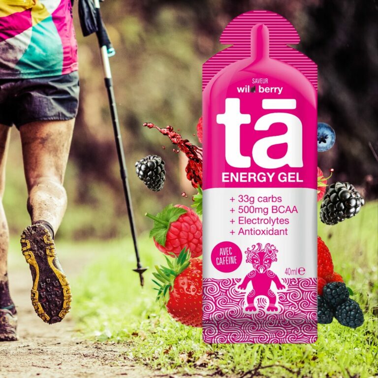 Gel énergétique Wild Berry Caféine | Tā Energy